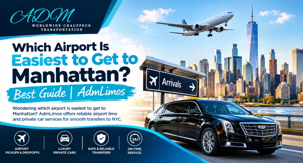 Which Airport Is Easiest to Get to Manhattan?